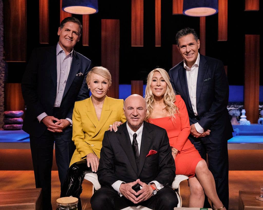 SHARK TANK - ABC's "Shark Tank" stars Mark Cuban, Barbara Corcoran, Kevin O'Leary, Lori Greiner, and Daniel Lubetzky.