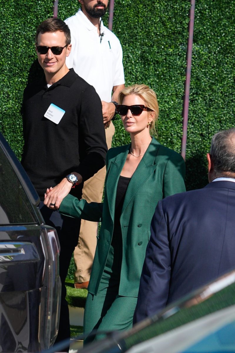Ivanka Trump steps out in familiar power suit as mysterious New York meeting sparks new career questions