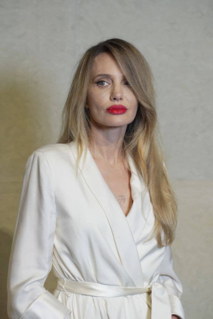 American actress Angelina Jolie attends the Tom Ford event on March 29, 2026 in Shanghai, China. (Photo by VCG/VCG via Getty Images)