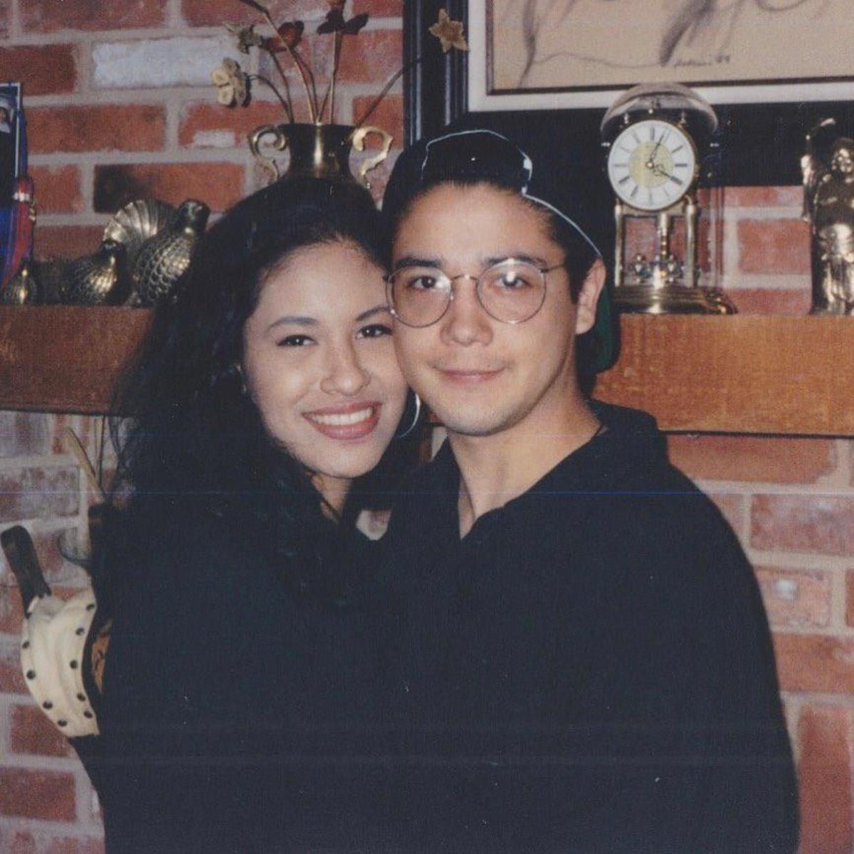 Selena Quintanilla y Chris Perez