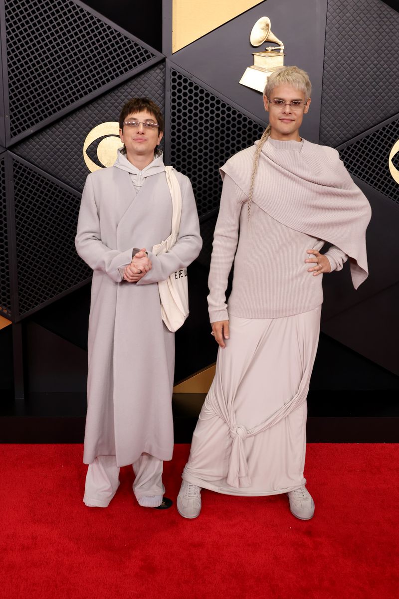  Paco Amoroso and CA7RIEL attends the 68th GRAMMY Awards