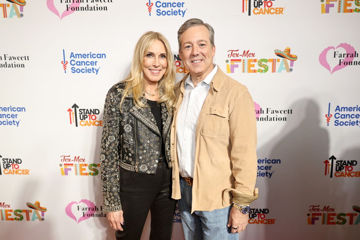 Alana Stewart and Ed Henry attend the Farrah Fawcett Foundation 2025 Tex-Mex Fiesta 2025