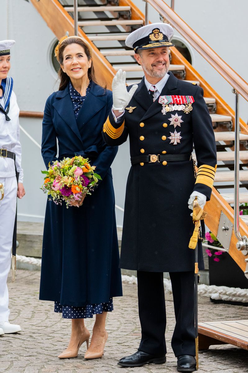 King Frederik honors a centuries-old royal connection as Queen Mary steps out with a future queen in Germany