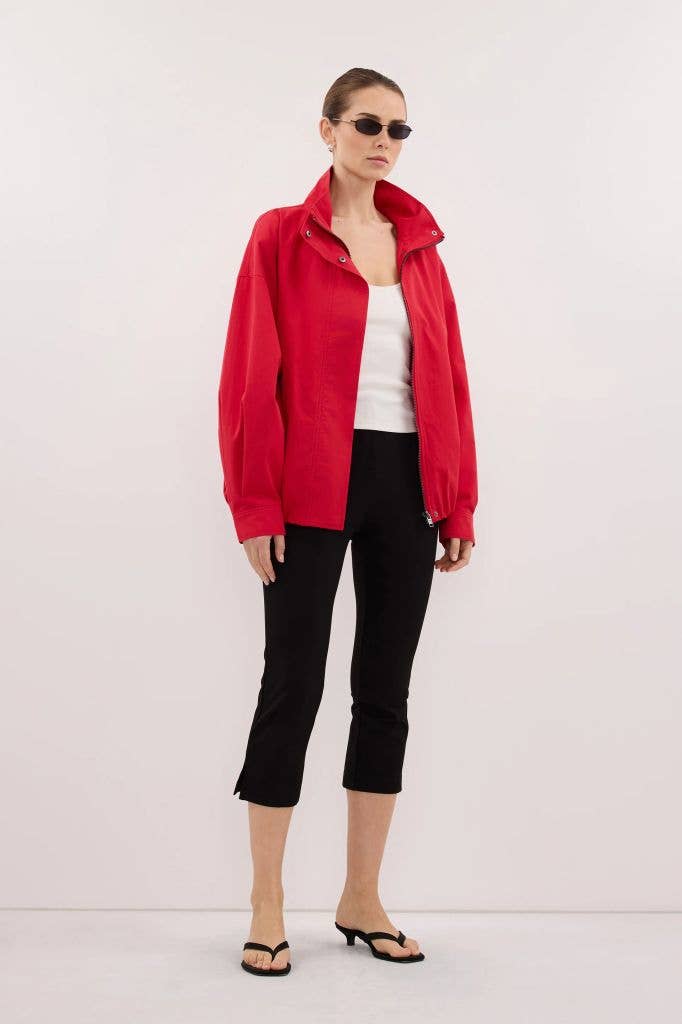 Dissh Jean Red Track Jacket