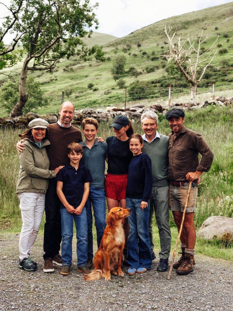 The close-knit Middletons supported Kate when she recently completed the Three Peaks Challenge 
