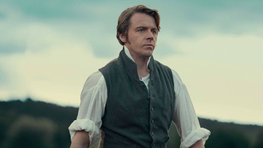 Jack Lowden stars as the brooding Mr Darcy