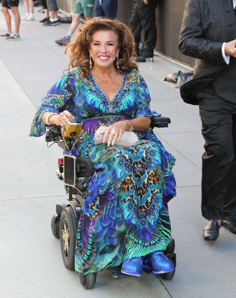 Abby Lee Miller is seen outside The Emmy Awards on September 14, 2026 in Los Angeles, California.