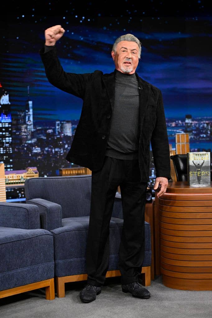 Sylvester revealed he turned into Rambo 