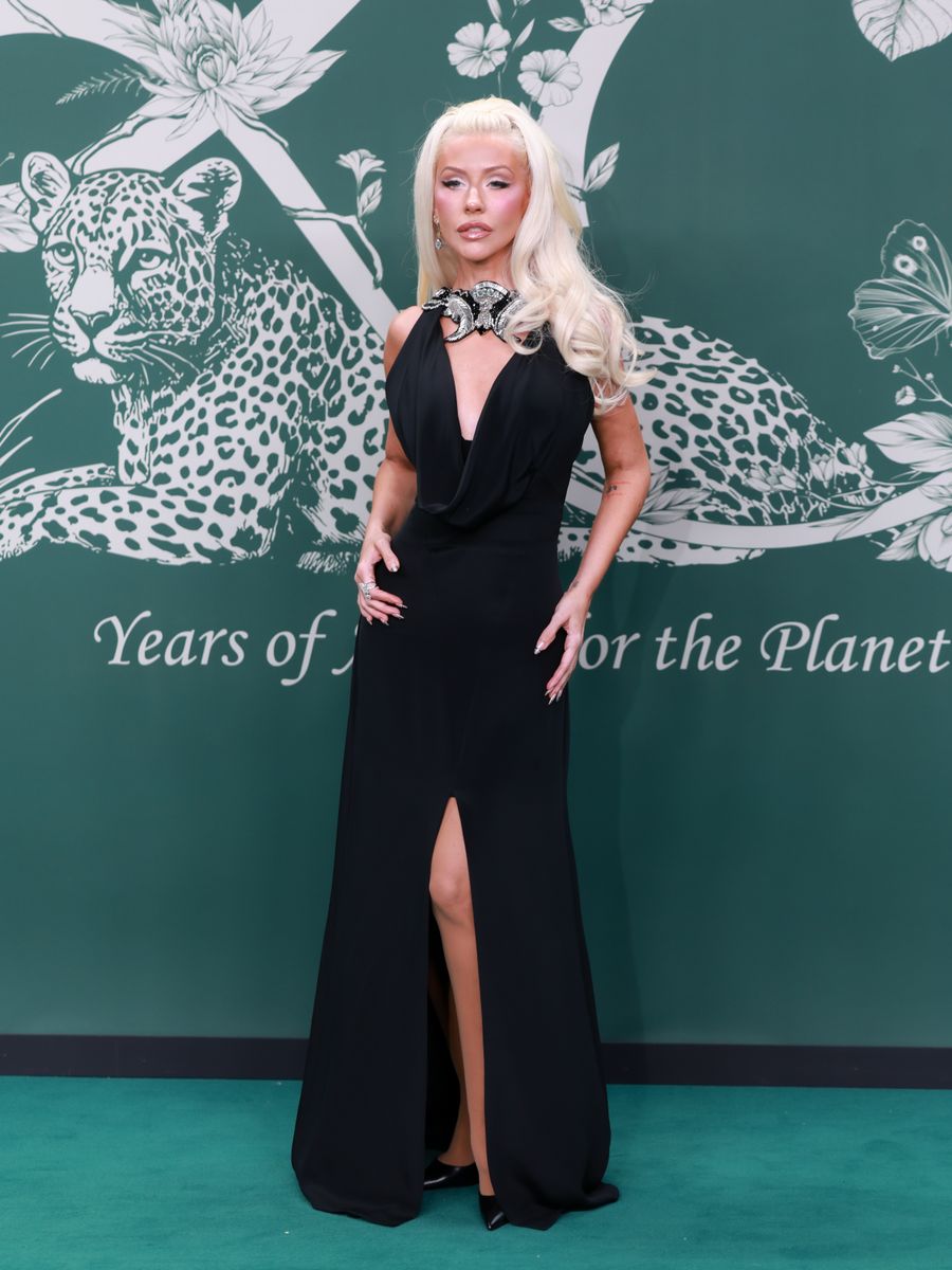 The Grammy winner embraced full red carpet glamour for the 20th anniversary gala of the Prince Albert II of Monaco Foundation.