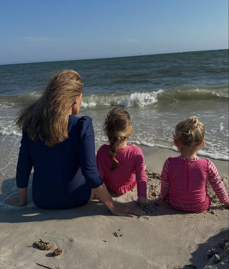 Photo shared by Katherine Schwarzenegger Mother's Day 2026 of mom Maria Shriver with her daughters Lyla and Eloise