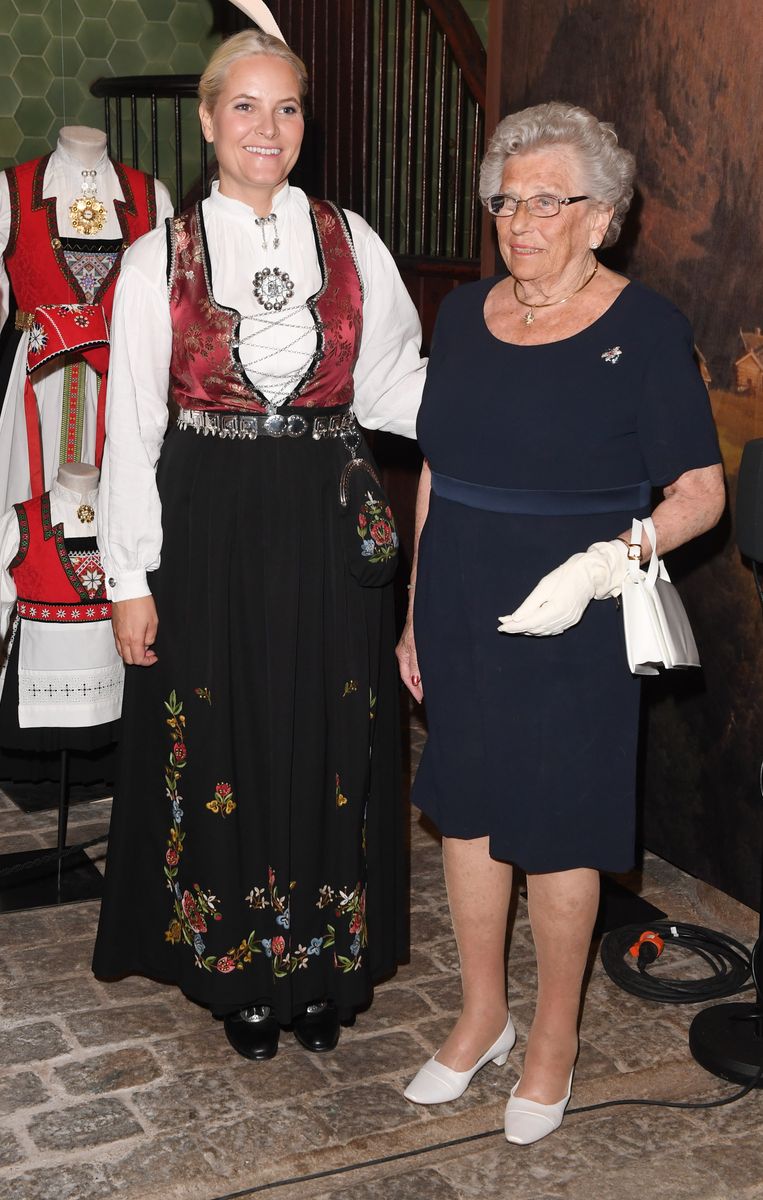 Queen Mette- Marit and Princess Astrid 