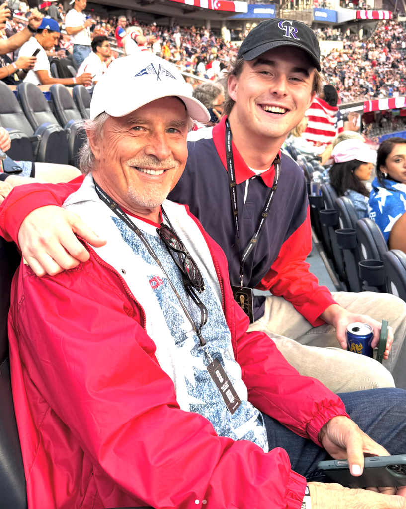 Deacon with his dad