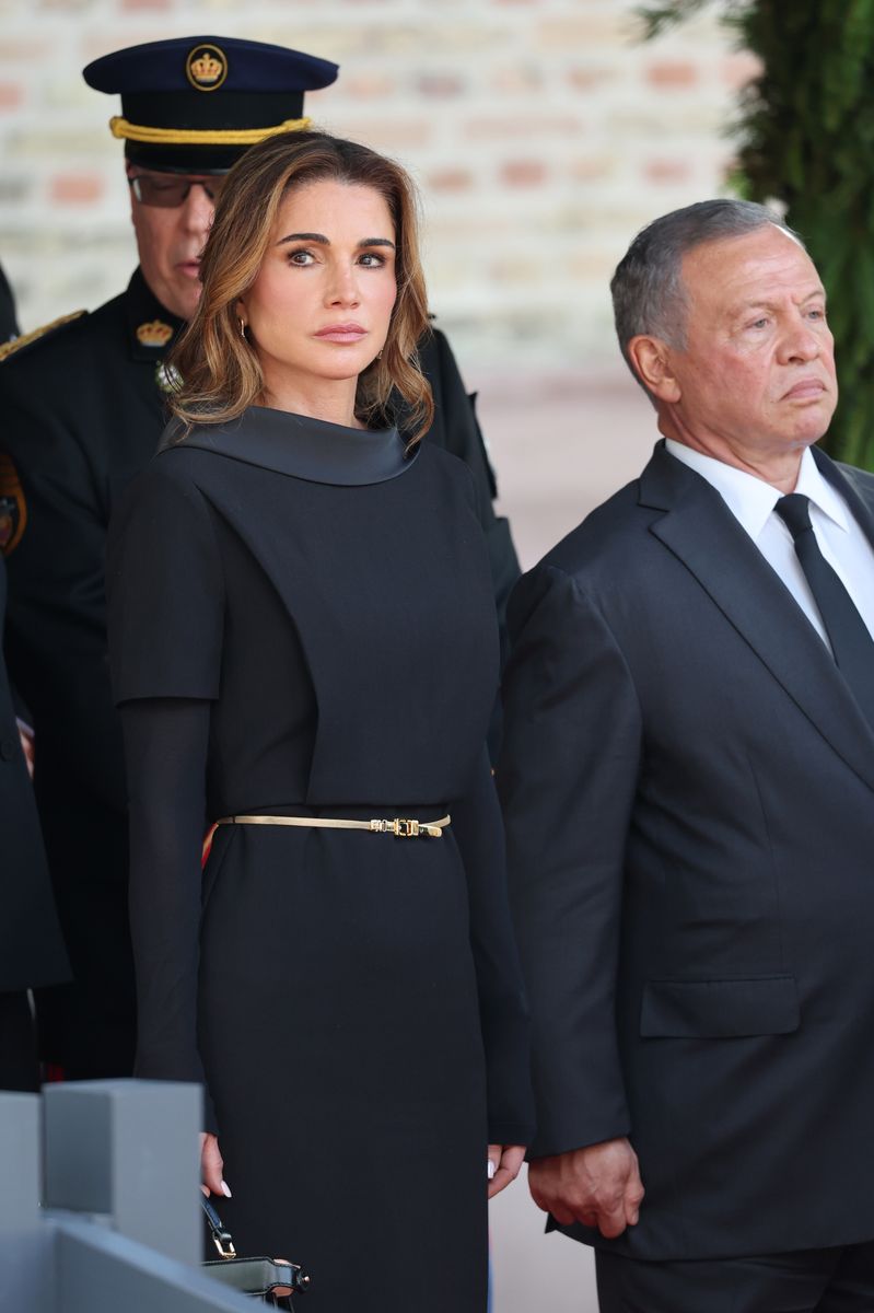 Queen Rania of Jordan joined members of the European and international royal families in Oslo for King Harald V’s state funeral on September 9, 2026.