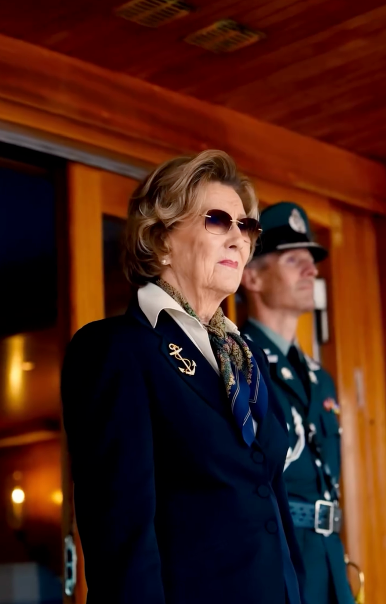 Queen Sonja joined her son for the poignant occasion, months after she and King Harald opened the yacht's 2026 season together.
