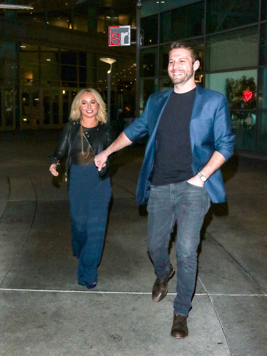 Hayden Panettiere and Brian Hickerson on January 31, 2019