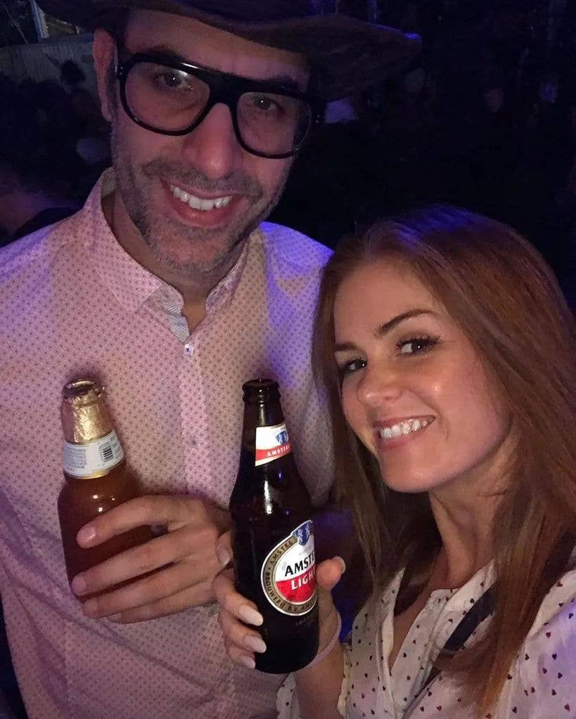 isla fisher sacha baron cohen last photo together