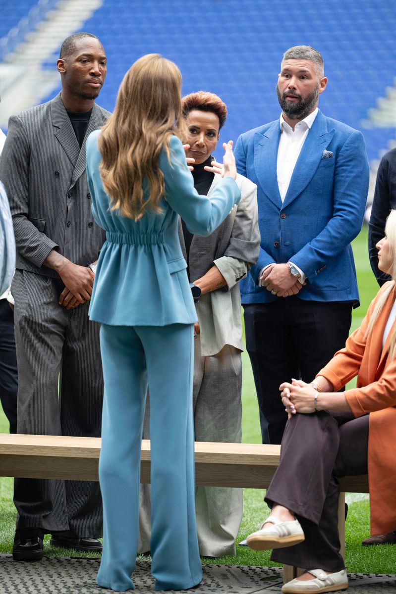 Prince William and Princess Kate joined athletes and mental health advocates for the engagement in Liverpool.