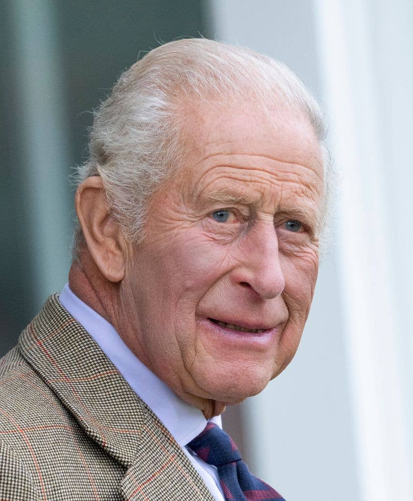 king charles close up