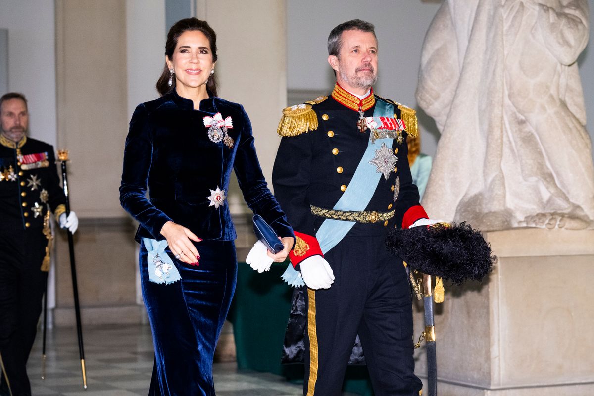 The Danish Queen embraced one of her go-to royal colors for a New Year reception with the diplomatic corps on January 5, 2026.