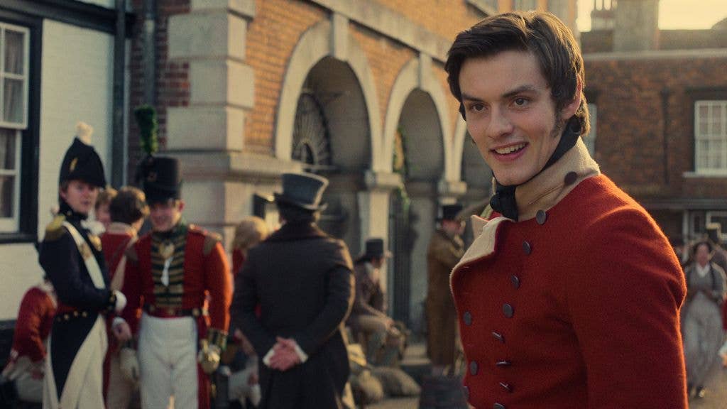 Louis Partridge as Mr Wickham