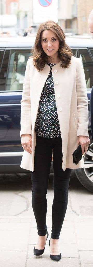 Catherine, Duchess of Cambridge takes part in preparations for a Commonwealth Big Lunch at St Luke's Community Centre on March 22, 2018 in London, England