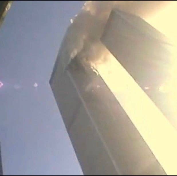Colin shared harrowing images from the day