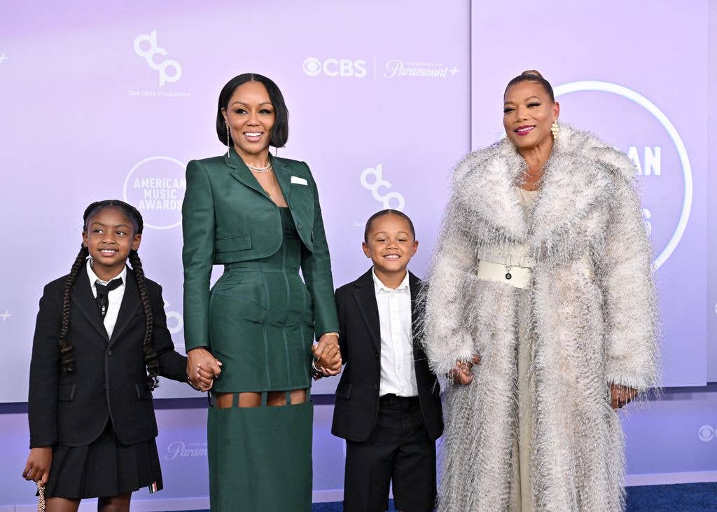 queen latifah family amas