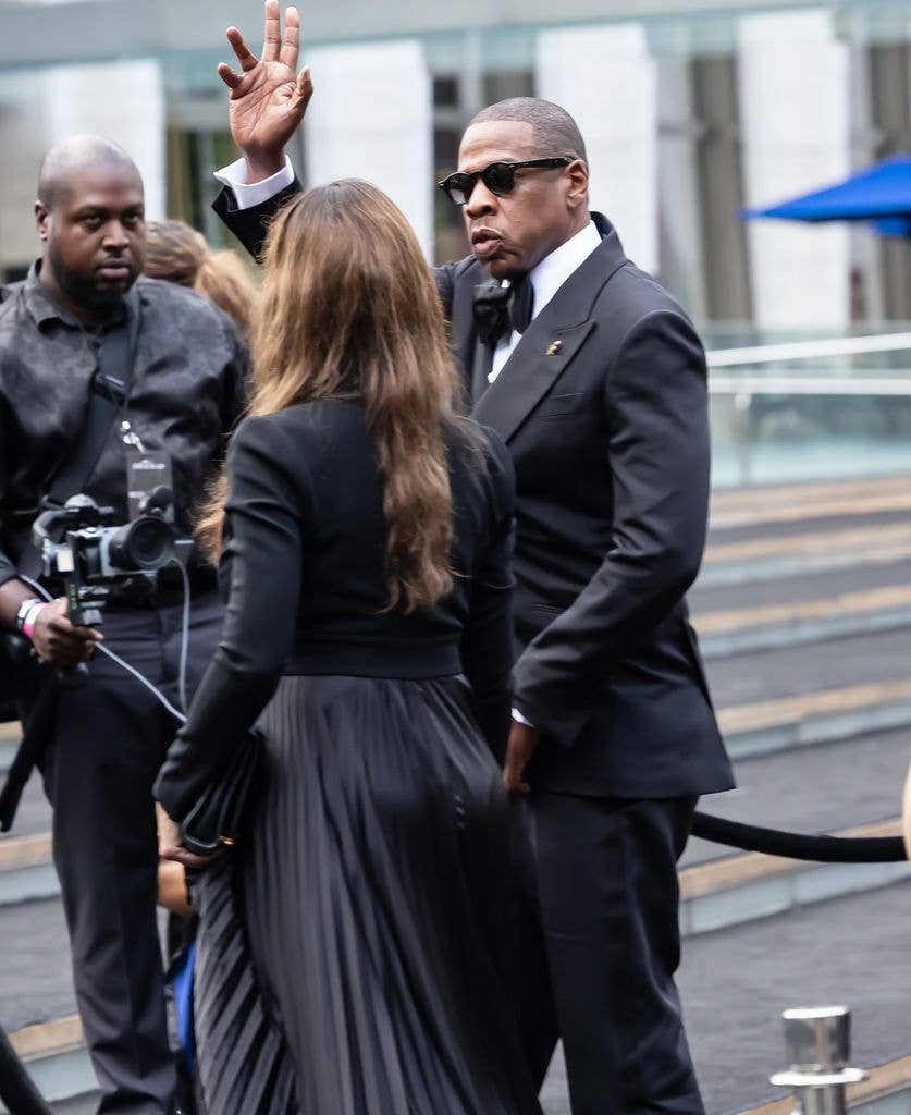 Jay-Z is seen at the premier of "Jay-Z" in 8 on September 13, 2026 in New York City.