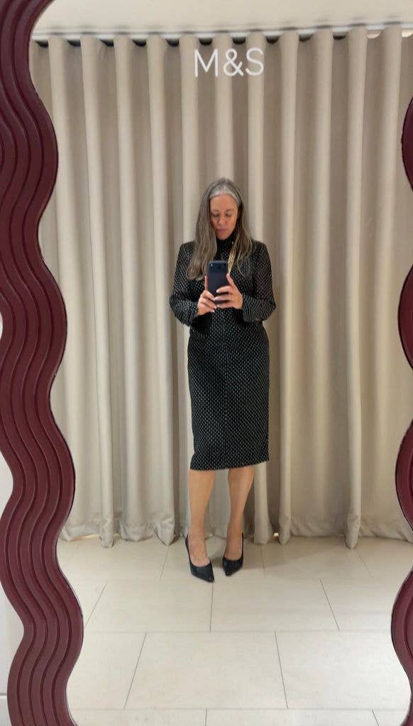 The polka dot dress was a surprise hit