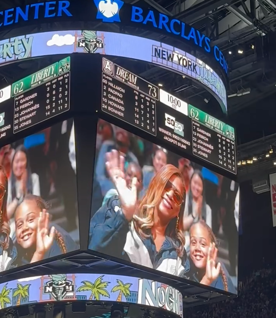 queen latifah son rebel wnba
