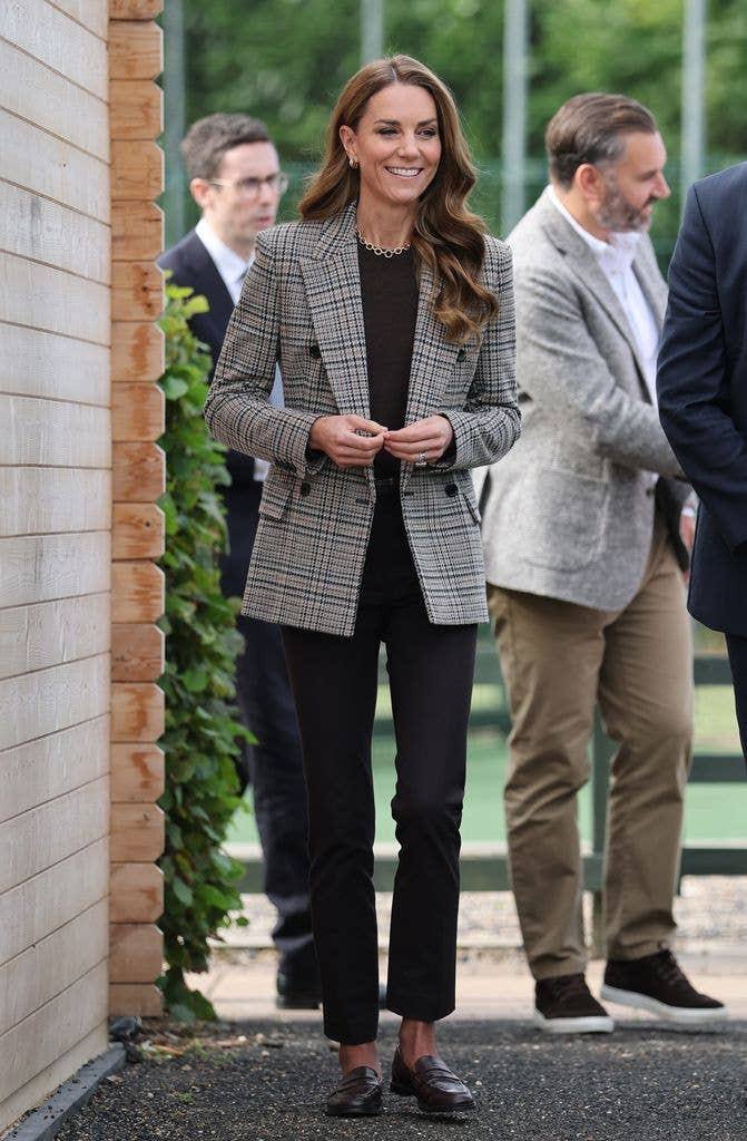 Catherine, Princess of Wales during a visit to The Forward Trust to mark Addiction Awareness Week on September 24, 2026 in Southend, England. 
