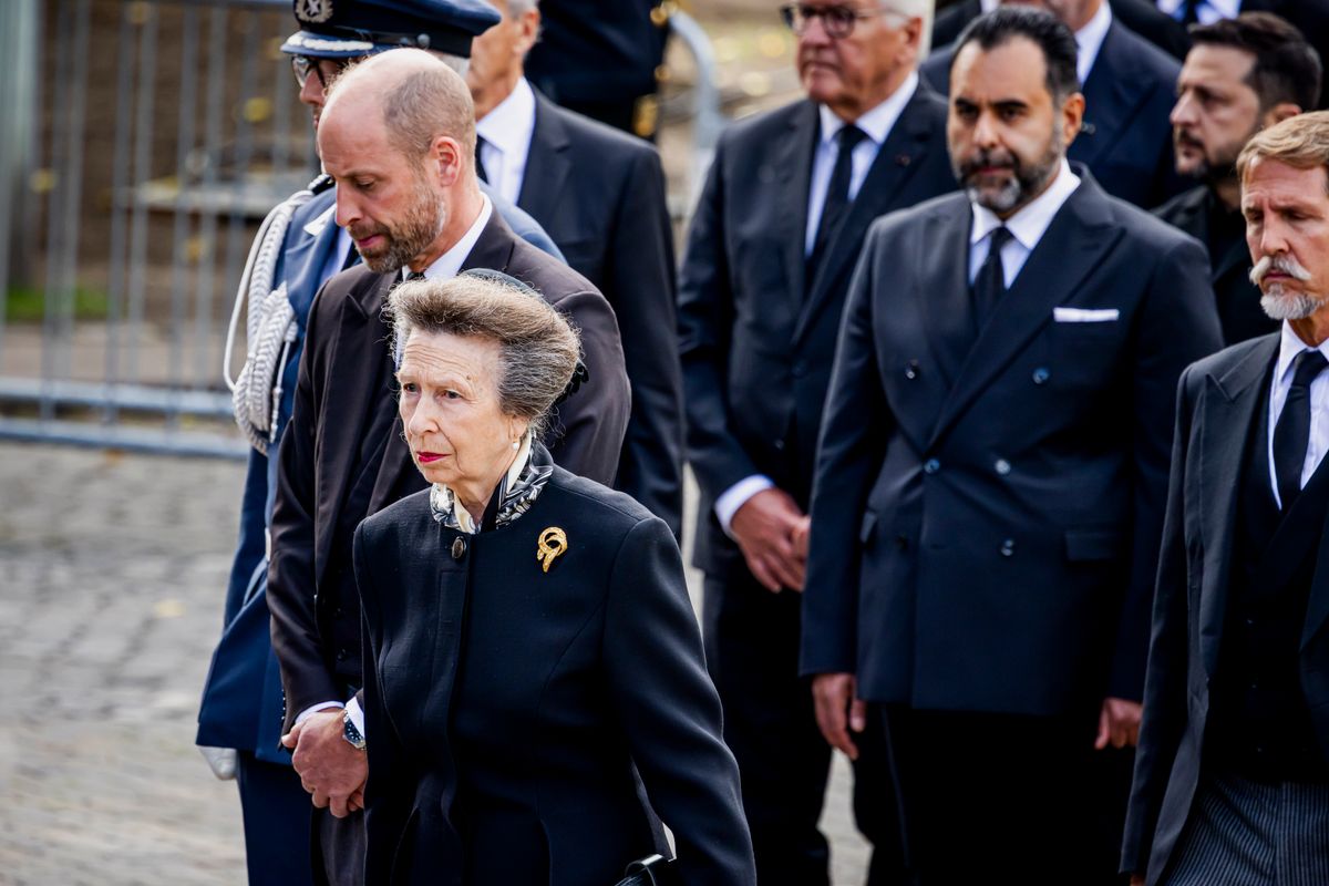 Princess Anne the Princess Royal at Oslo Cathedral on September 9, 2026 in Oslo, Norway. 
