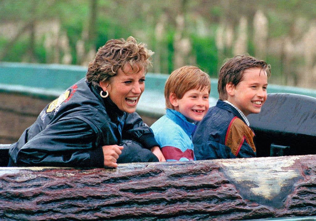 Diana loved to show her sons life beyond palace walls