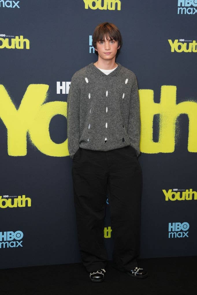 Aran was the image of his famous dad at the special screening of HBO's, Youth