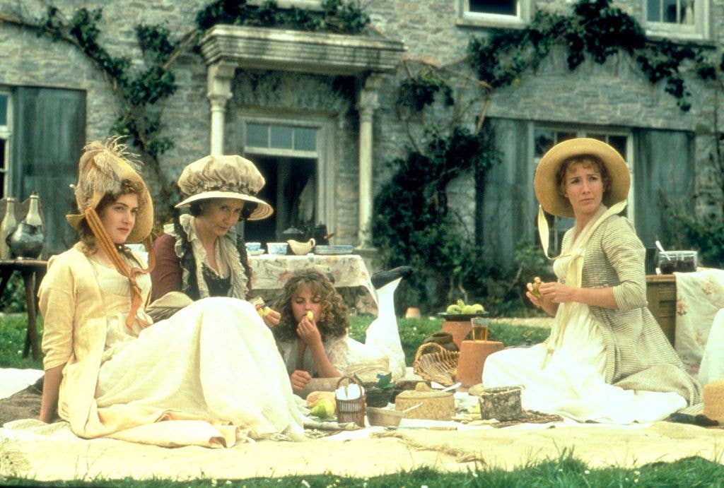 Myriam alongside her co-stars in 1995