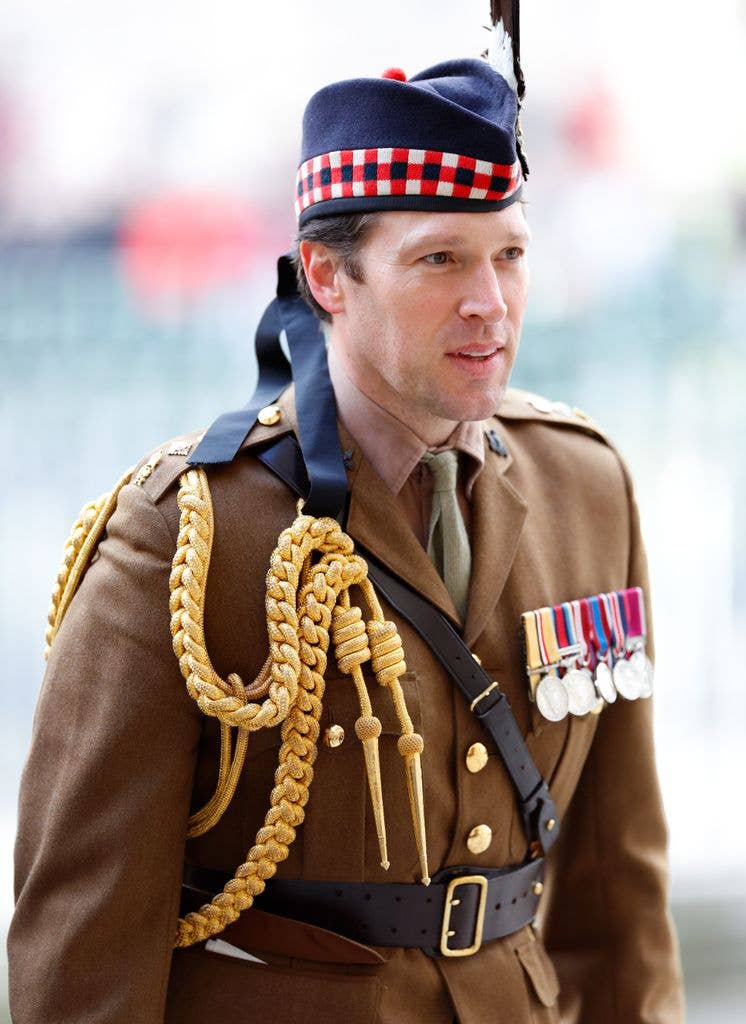 Lieutenant Colonel Jonny Thompson in military dress