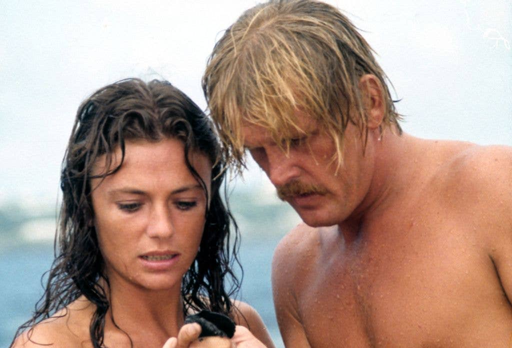 Jacqueline and Nick Nolte in the 1977 film The Deep