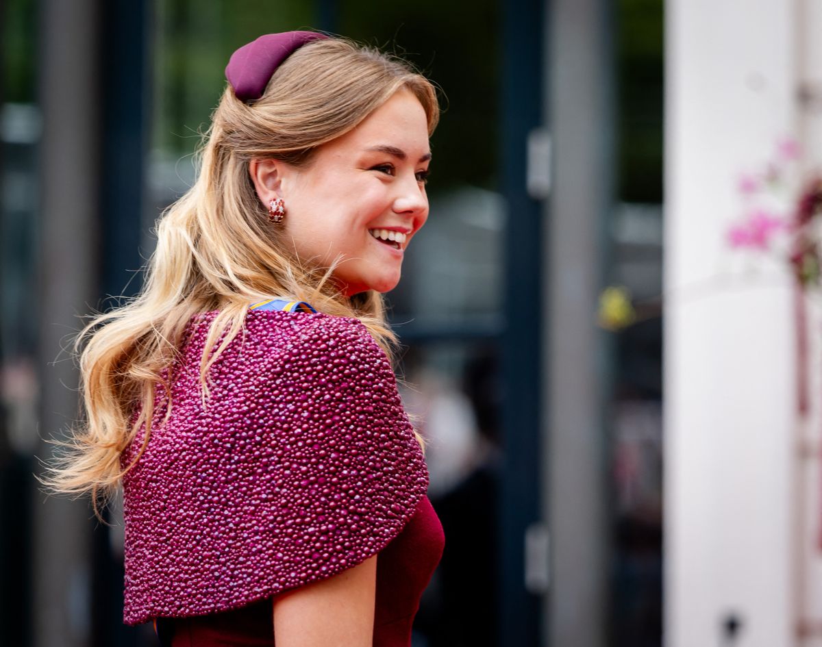 Dutch Princess Ariane arrives at the Royal Theatre on the Prinsjesdag in The Hague on September 15, 2026.