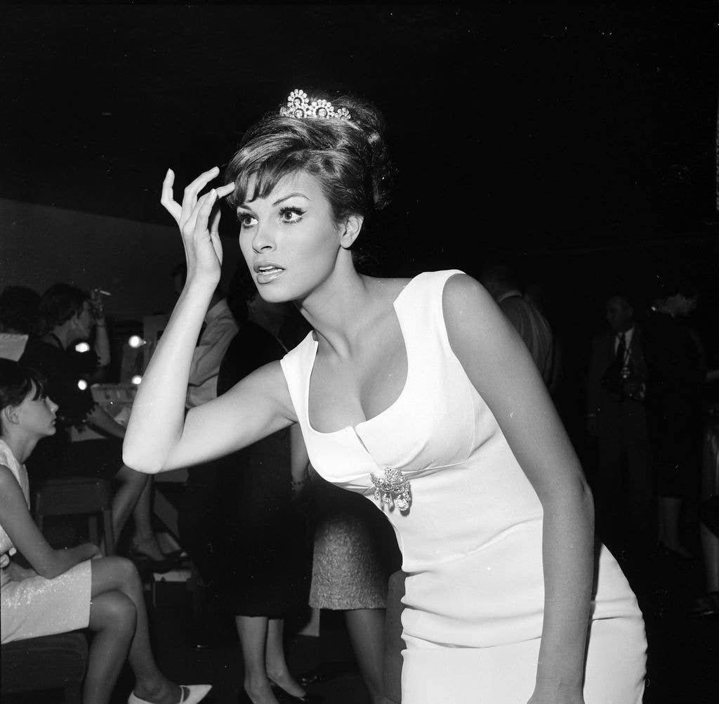 Actress Raquel Welch attends an event in Los Angeles,CA.