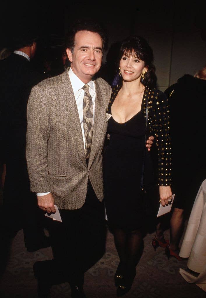 Richard Kline and Sandy Molloy pictured together in the 80s.
