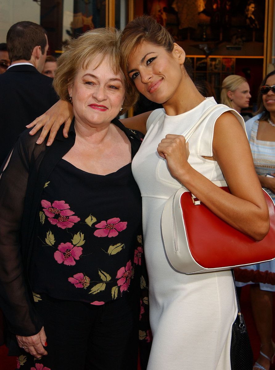 Eva Mendes & Mom Eva