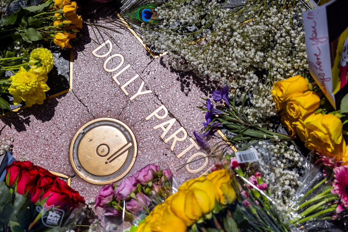 After Parton’s death, her original star became one of the most visible public memorials to the 
singer in Los Angeles. 