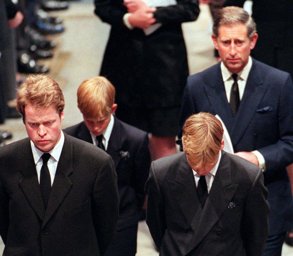 Charles Spencer famously delivered a eulogy at Diana's funeral